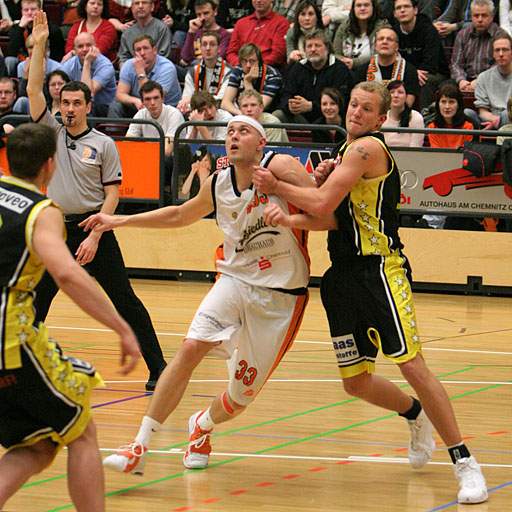 Basketball 2. Liga: BV Chemnitz 99 vs. Crailsheim Merlins